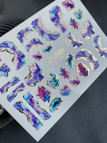 Nail Water Decal CF-219