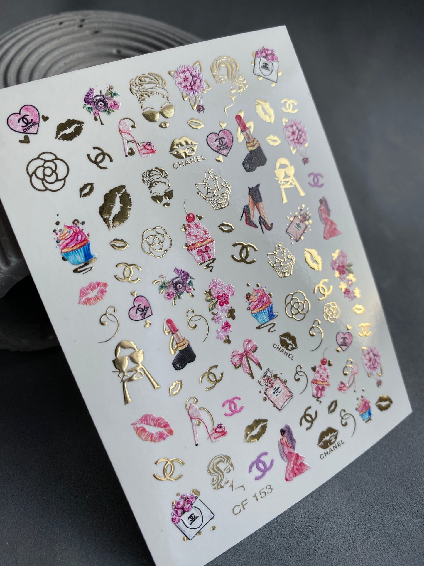 Nail Water Decal CF-153