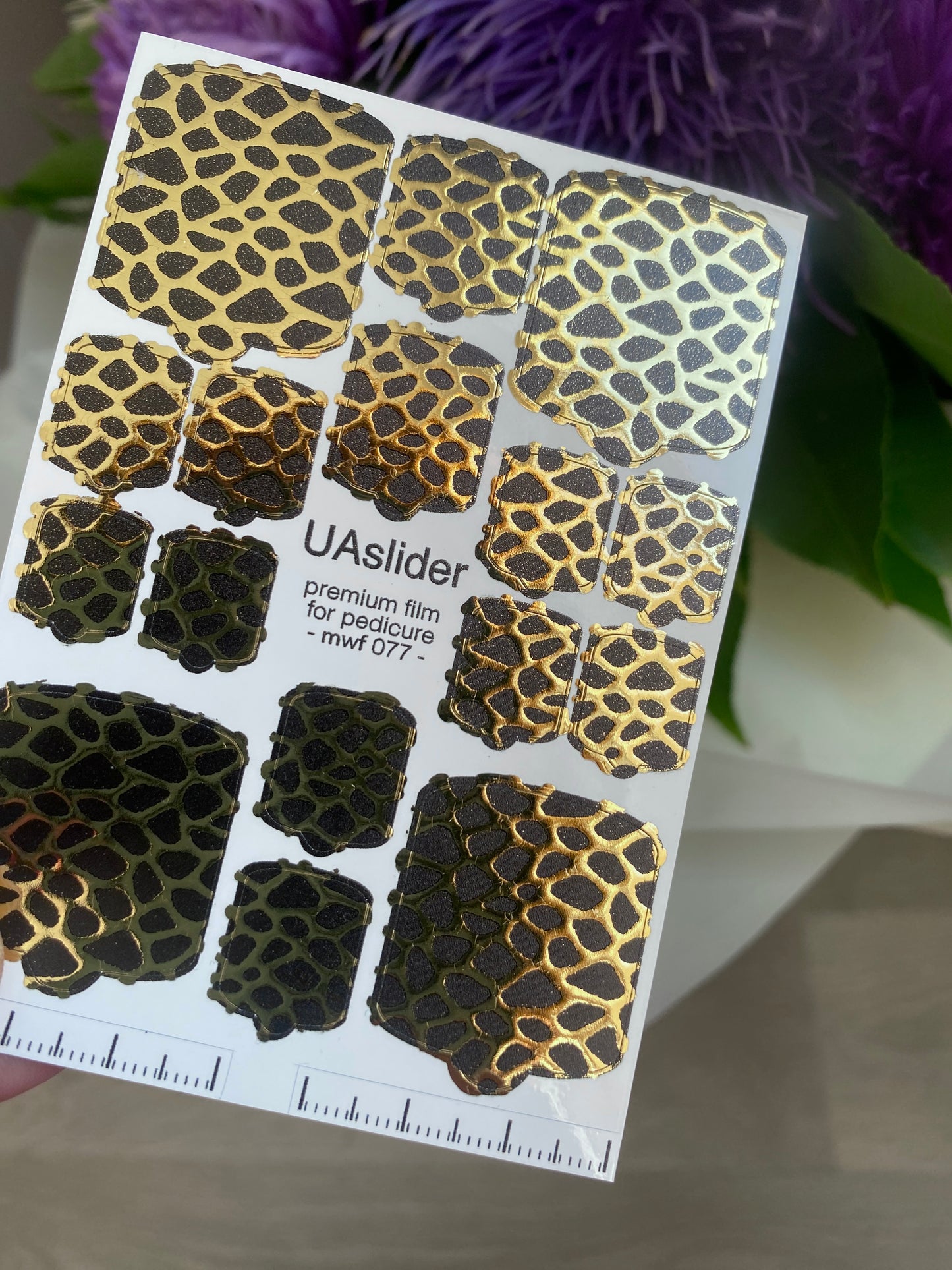 Pediküre Nagelfolien mwf-077