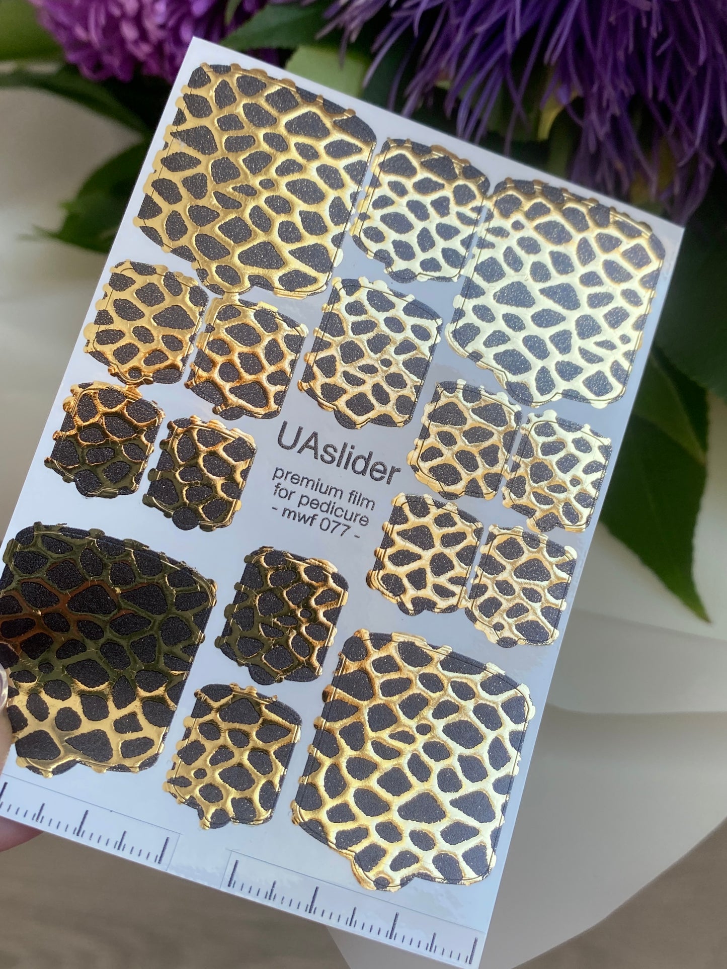 Pediküre Nagelfolien mwf-077