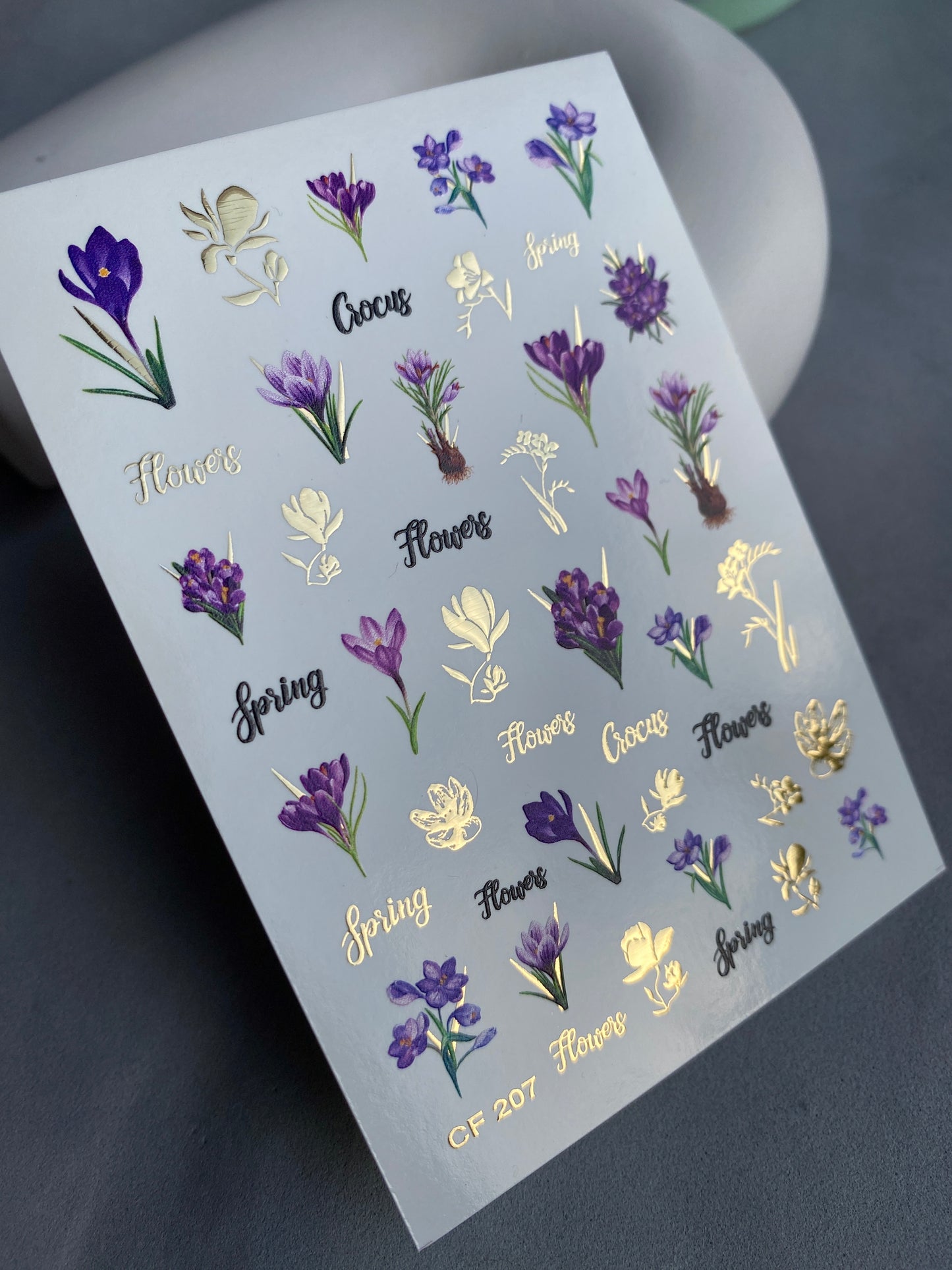 Nail Water Decal CF-207