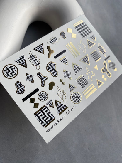 Nail Water Decal CF-211