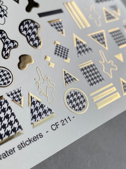 Nail Water Decal CF-211