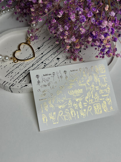 Nail Water Decal Fg-022