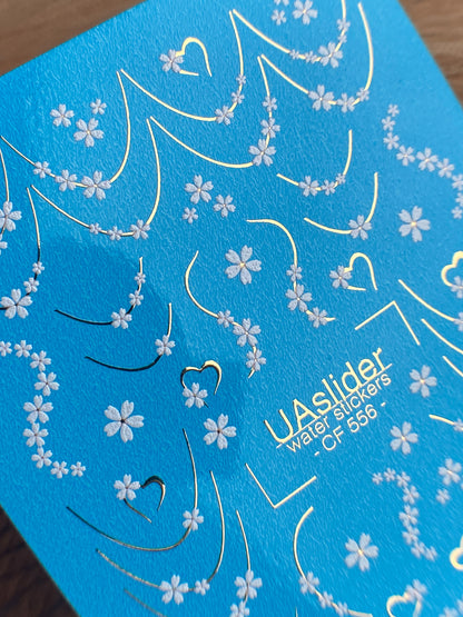 Nail Water Decal CF-556