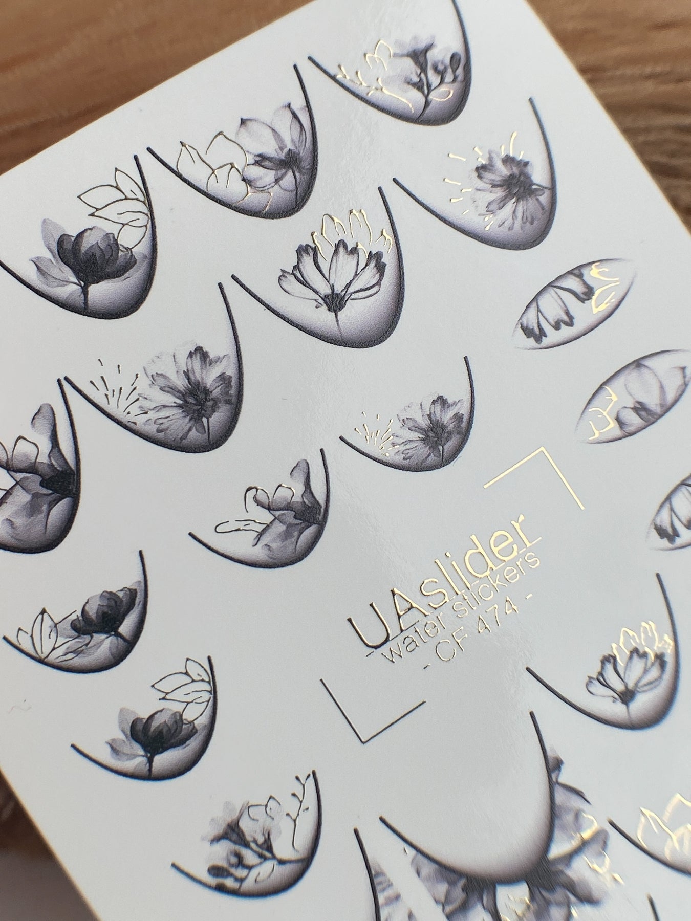 Nail Water Decal CF-474
