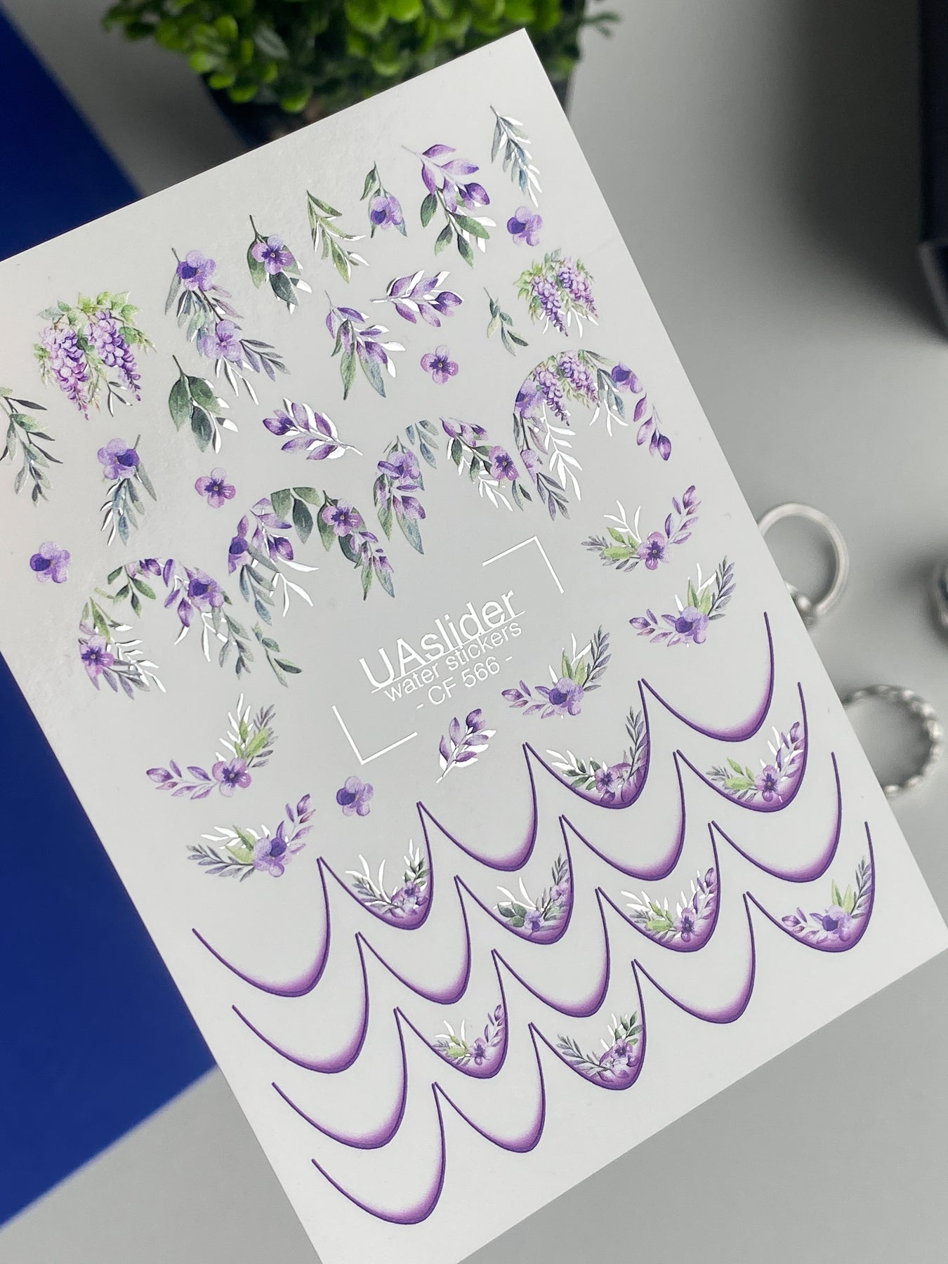 Nail Water Decal CF-566
