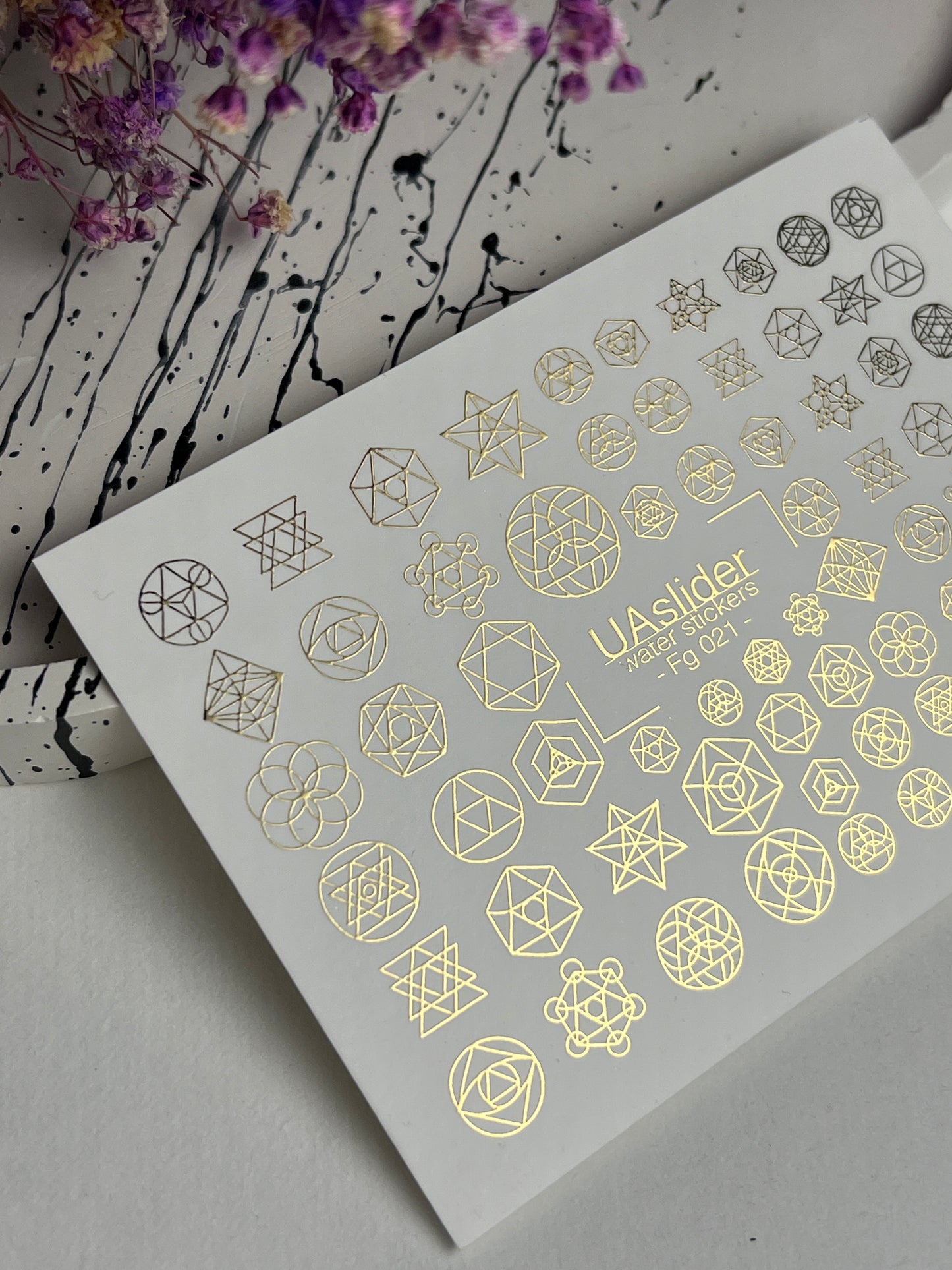 Nail Water Decal Fg-021