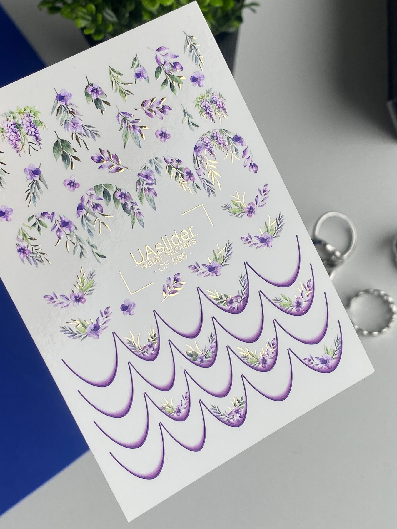 Nail Water Decal CF-565