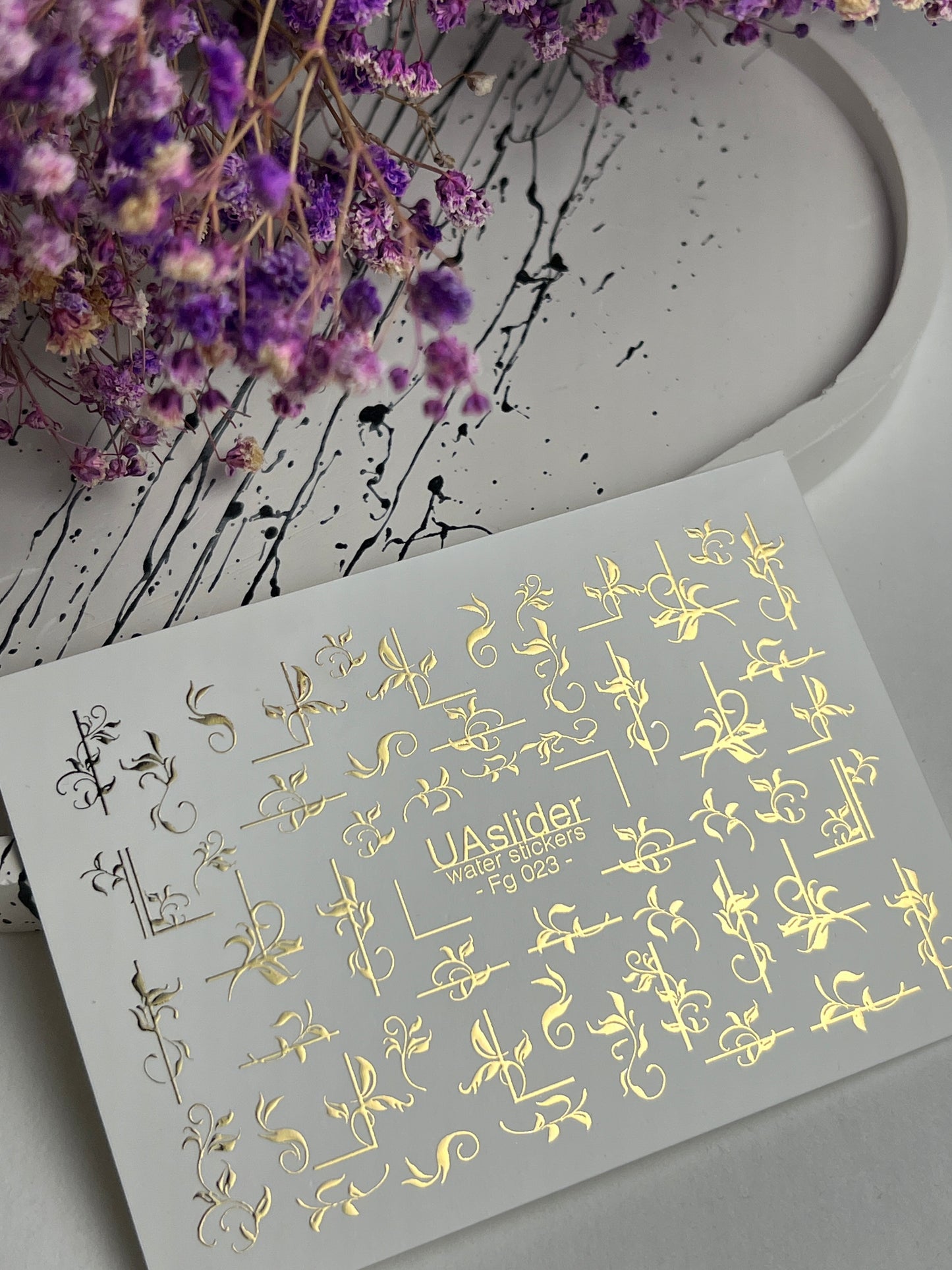 Nail Water Decal Fg-023