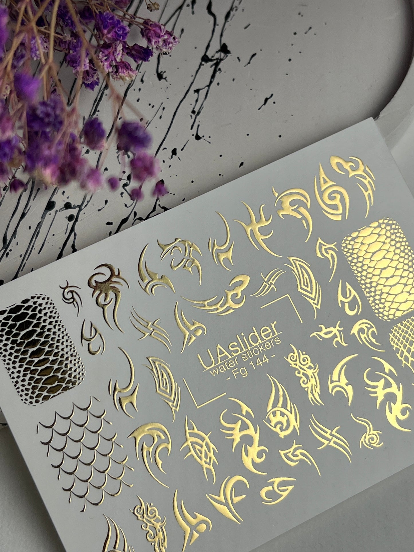 Nail Water Decal Fg-144