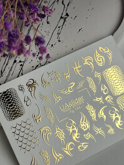 Nail Water Decal Fg-144