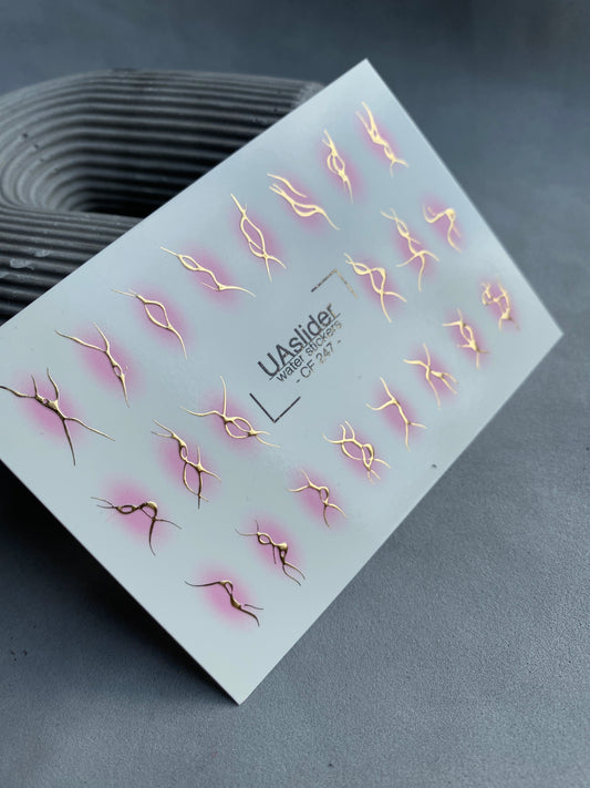Nail Water Decal CF-247