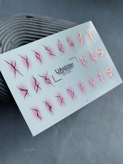 Nail Water Decal CF-247