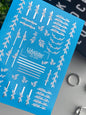 Nail Water Decal CF-479