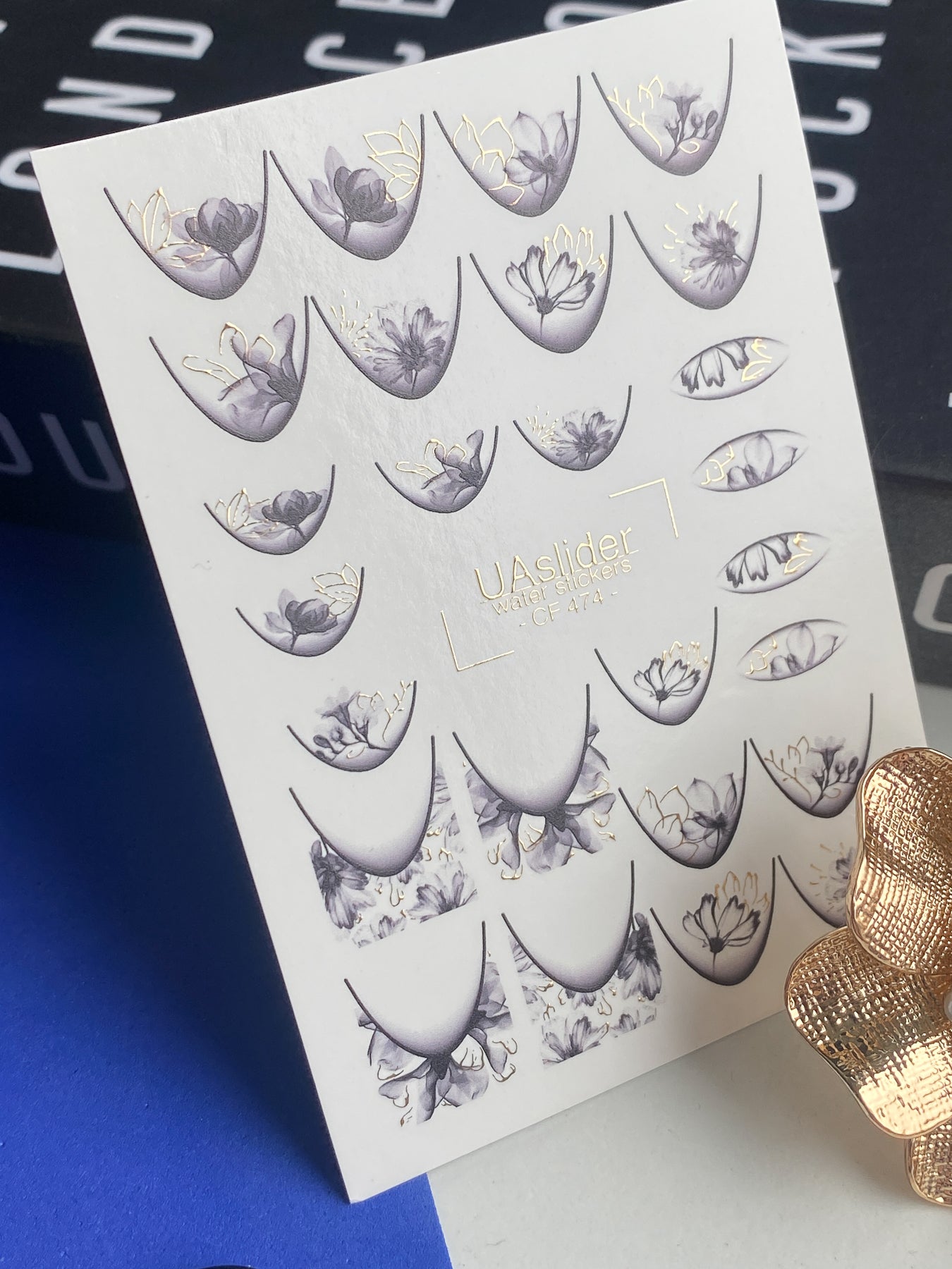 Nail Water Decal CF-474