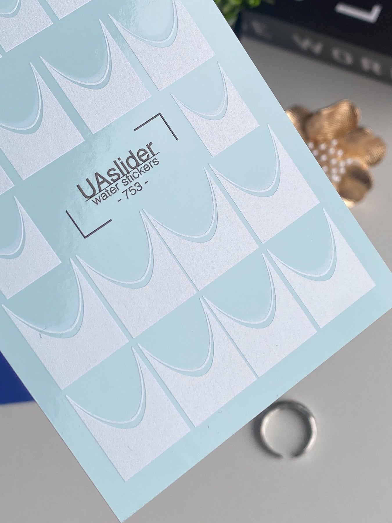 Nail Water Decal 753