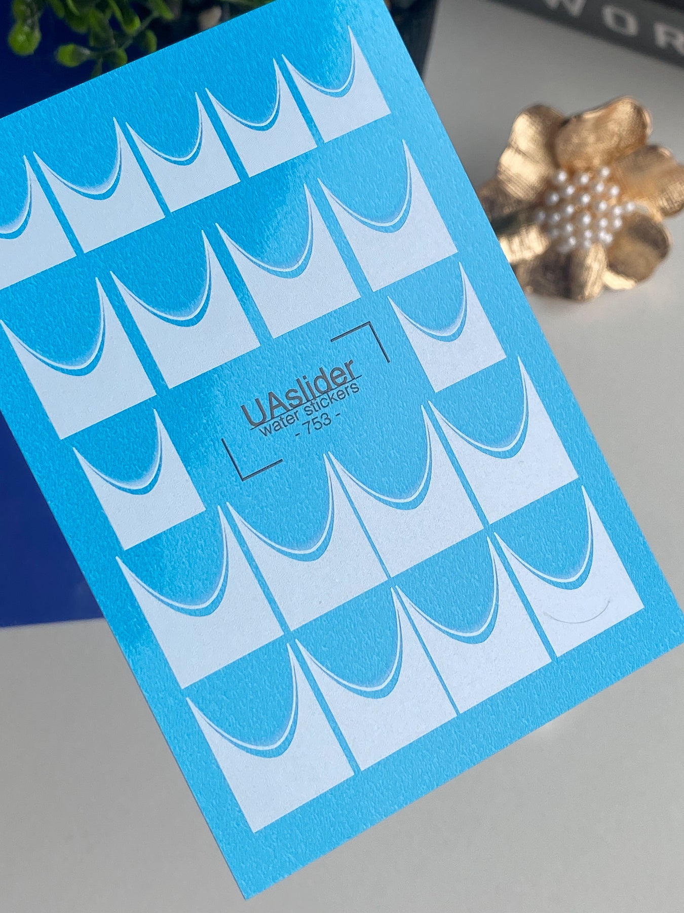 Nail Water Decal 753