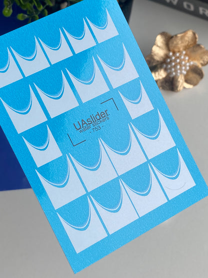 Nail Water Decal 753
