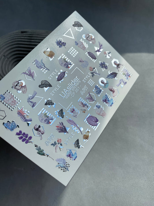Nail Water Decal CF-251