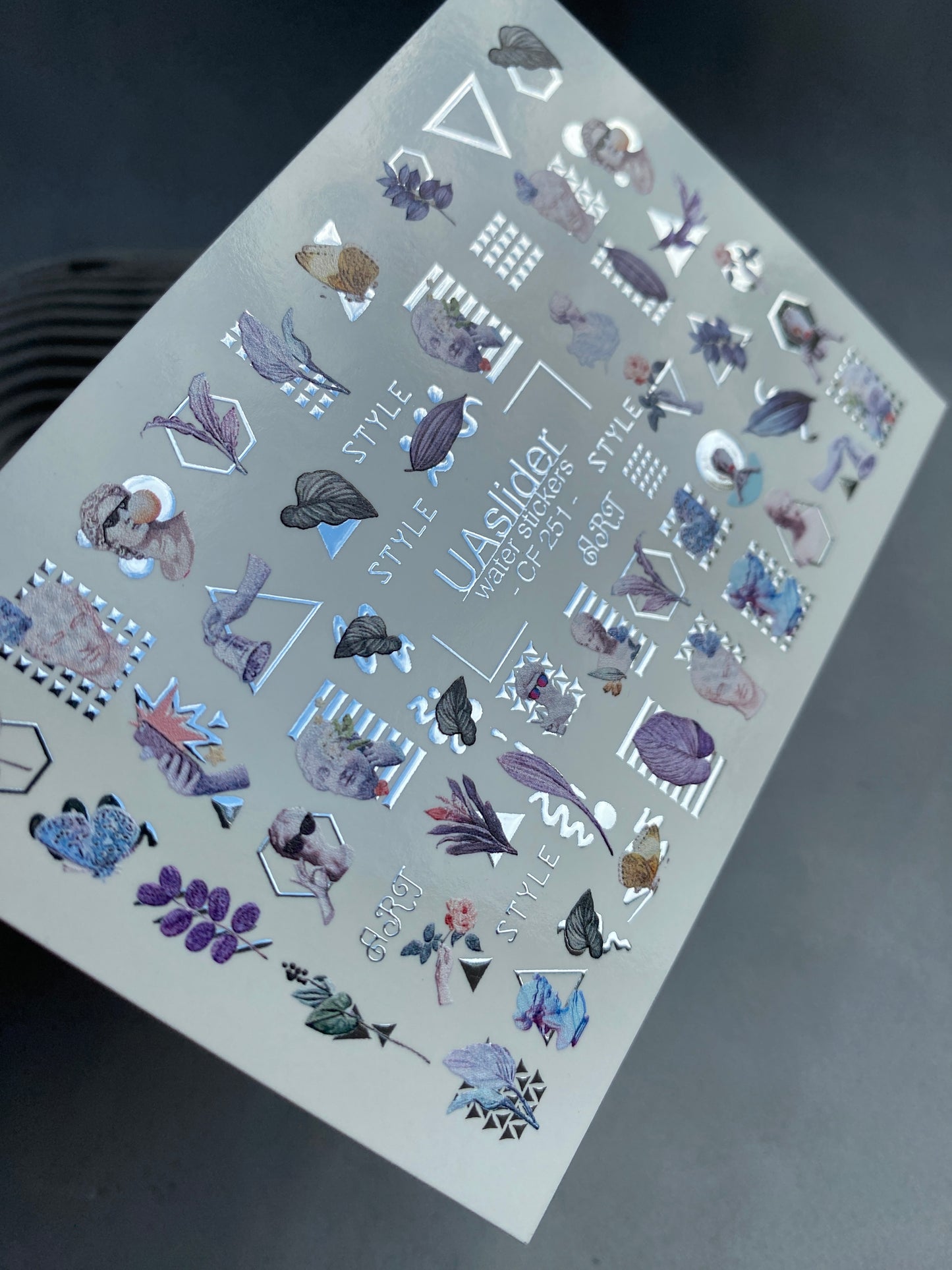 Nail Water Decal CF-251