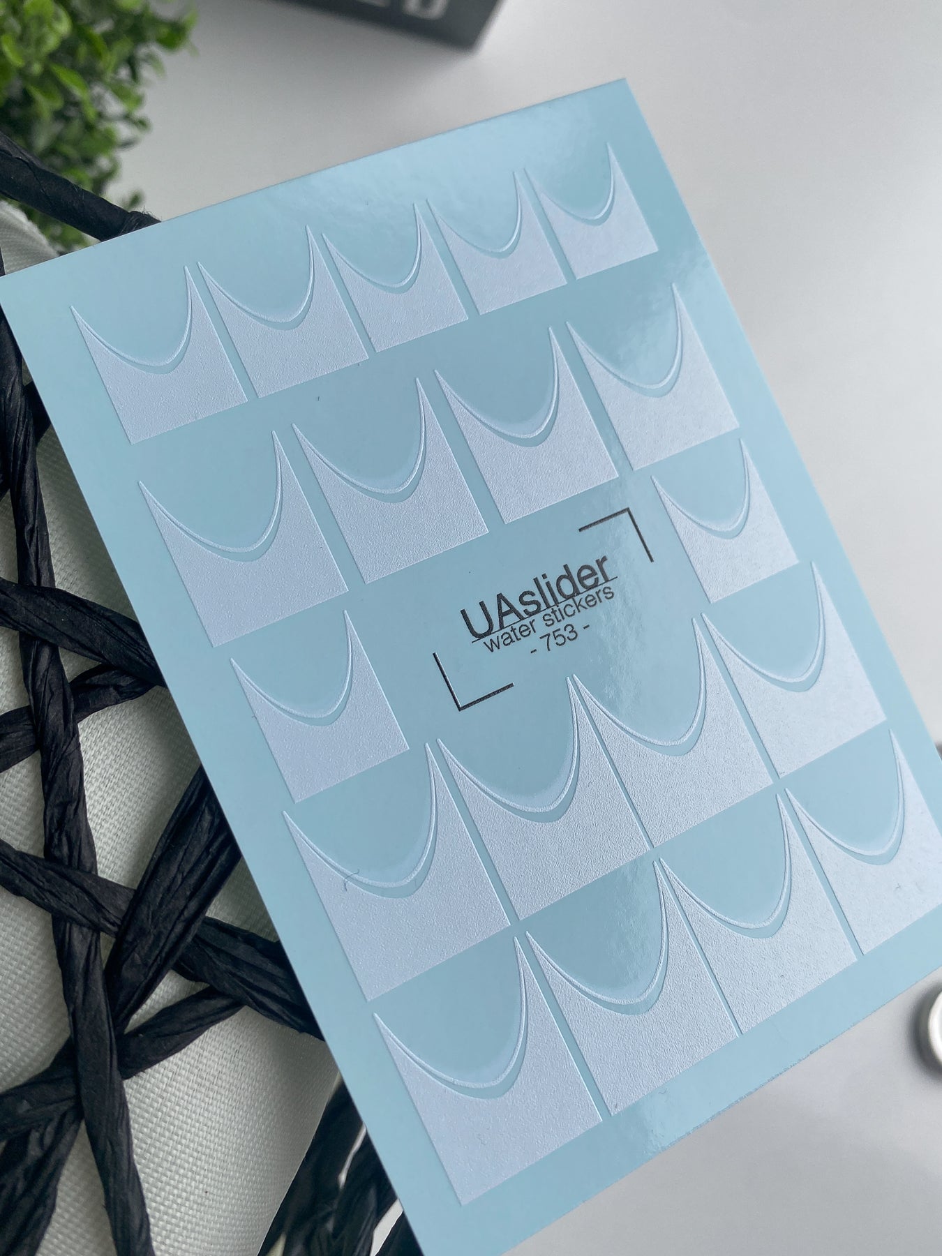 Nail Water Decal 753