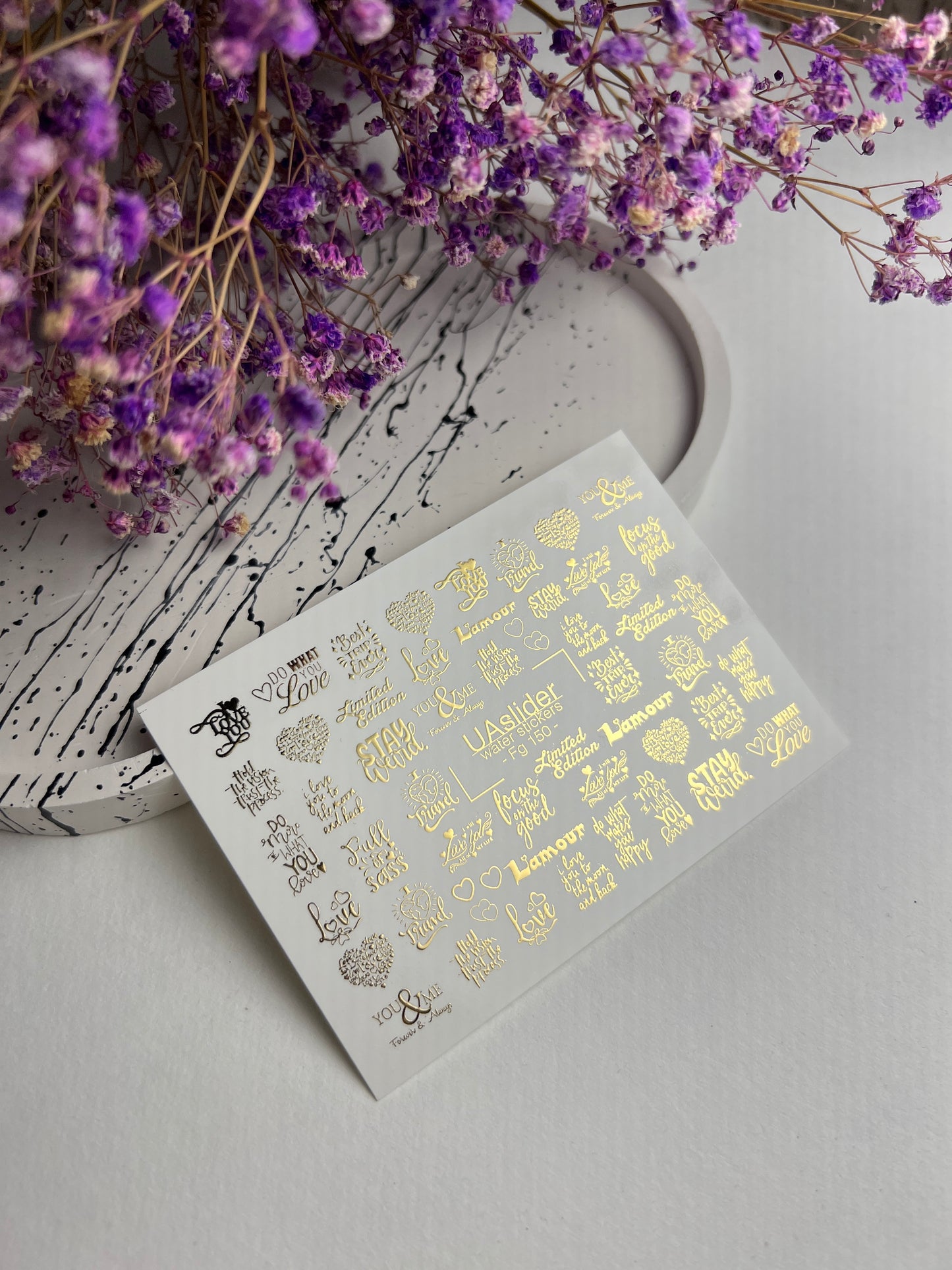 Nail Water Decal Fg-150
