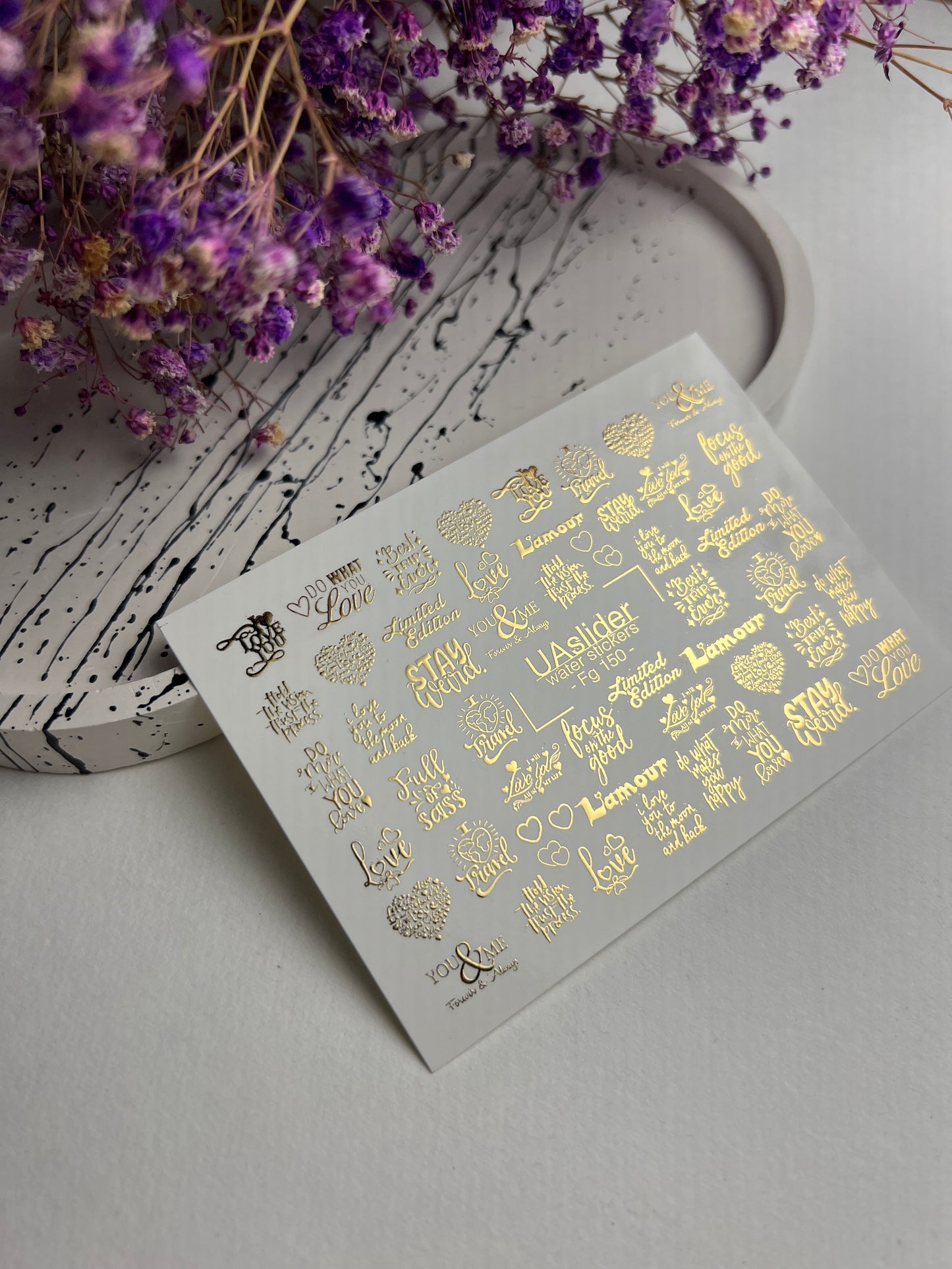 Nail Water Decal Fg-150