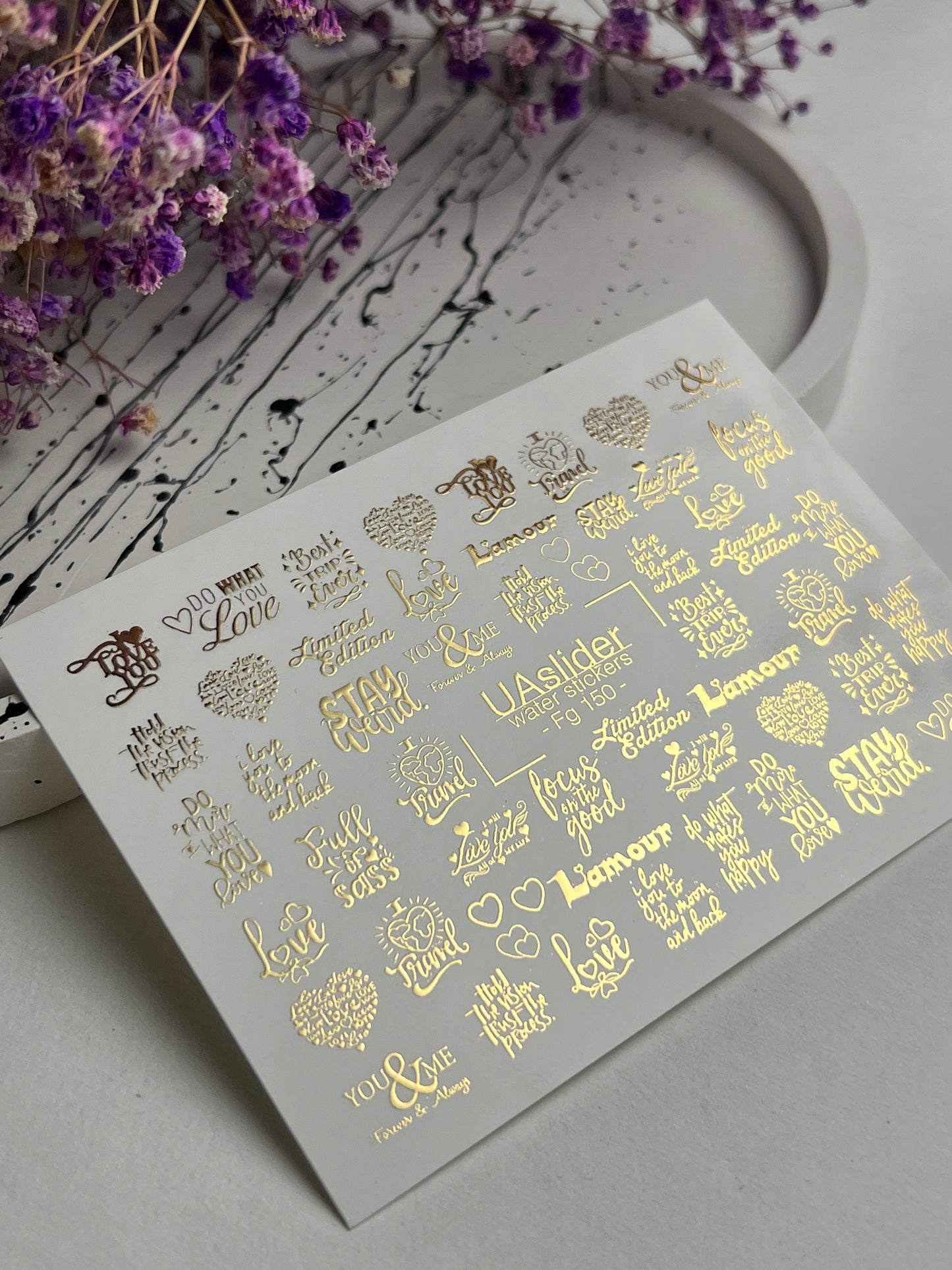 Nail Water Decal Fg-150