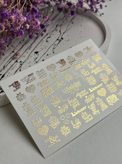 Nail Water Decal Fg-150