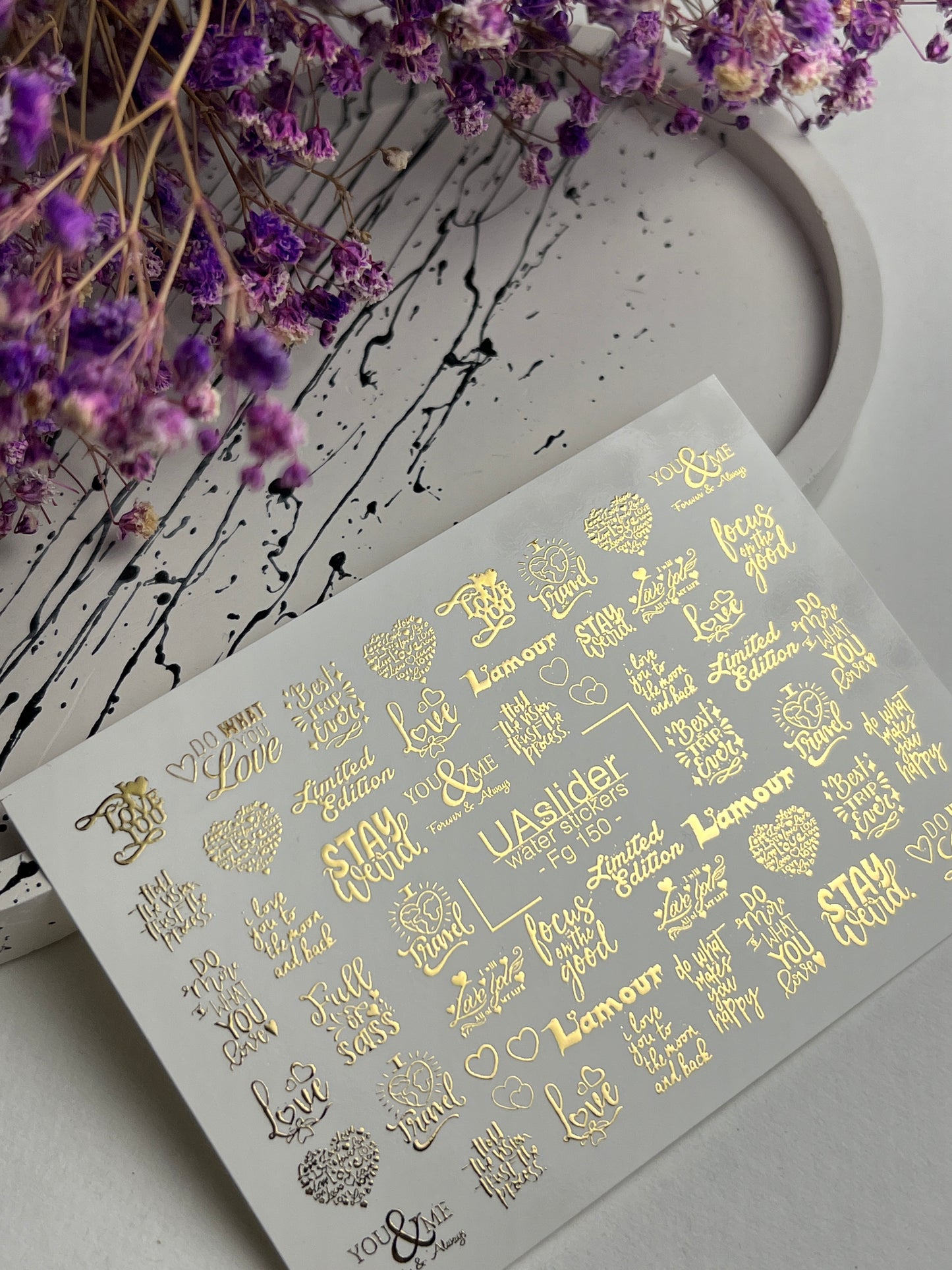 Nail Water Decal Fg-150