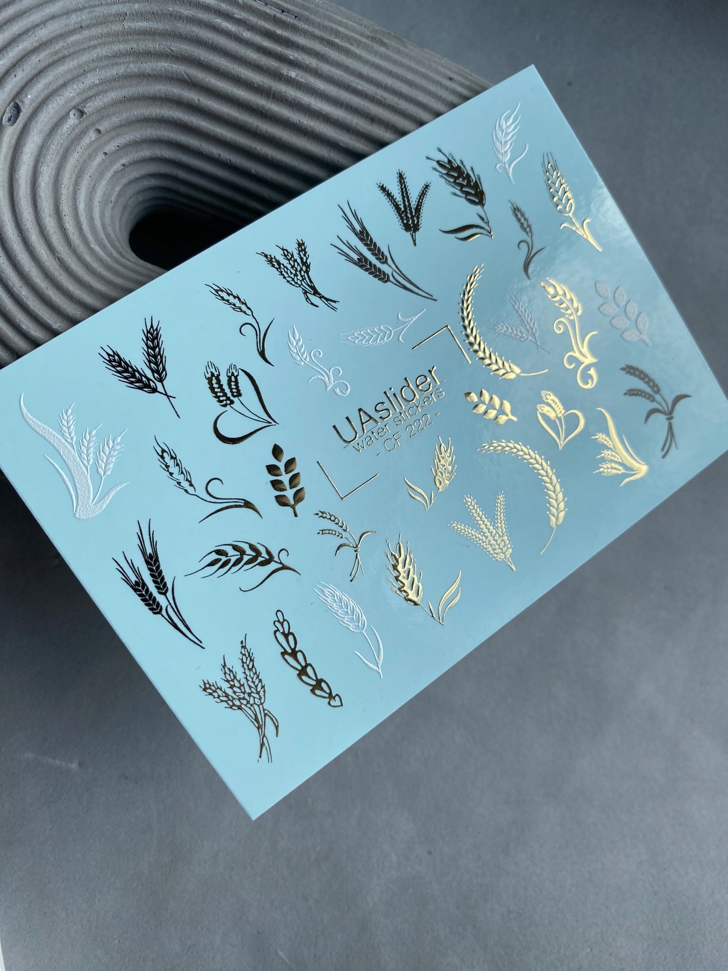 Nail Water Decal CF-222