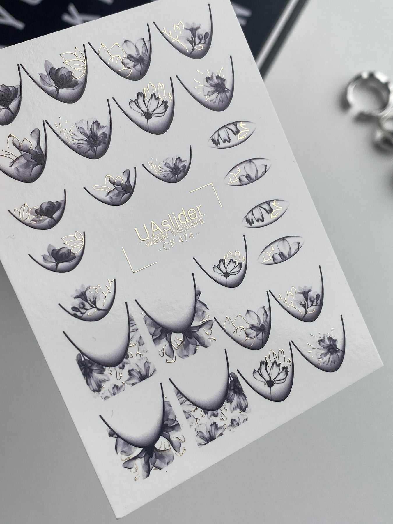 Nail Water Decal CF-474