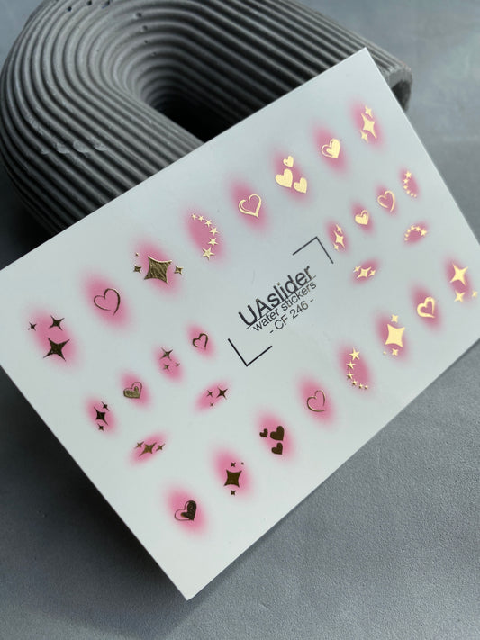 Nail Water Decal CF-246
