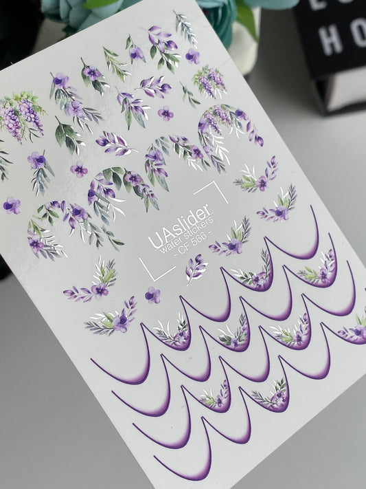 Nail Water Decal CF-566
