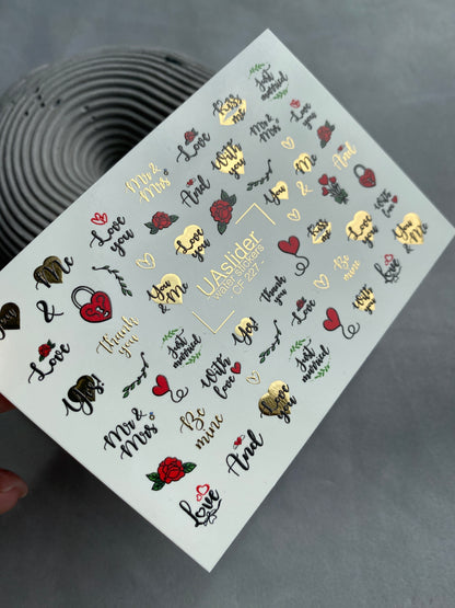 Nail Water Decal CF-227