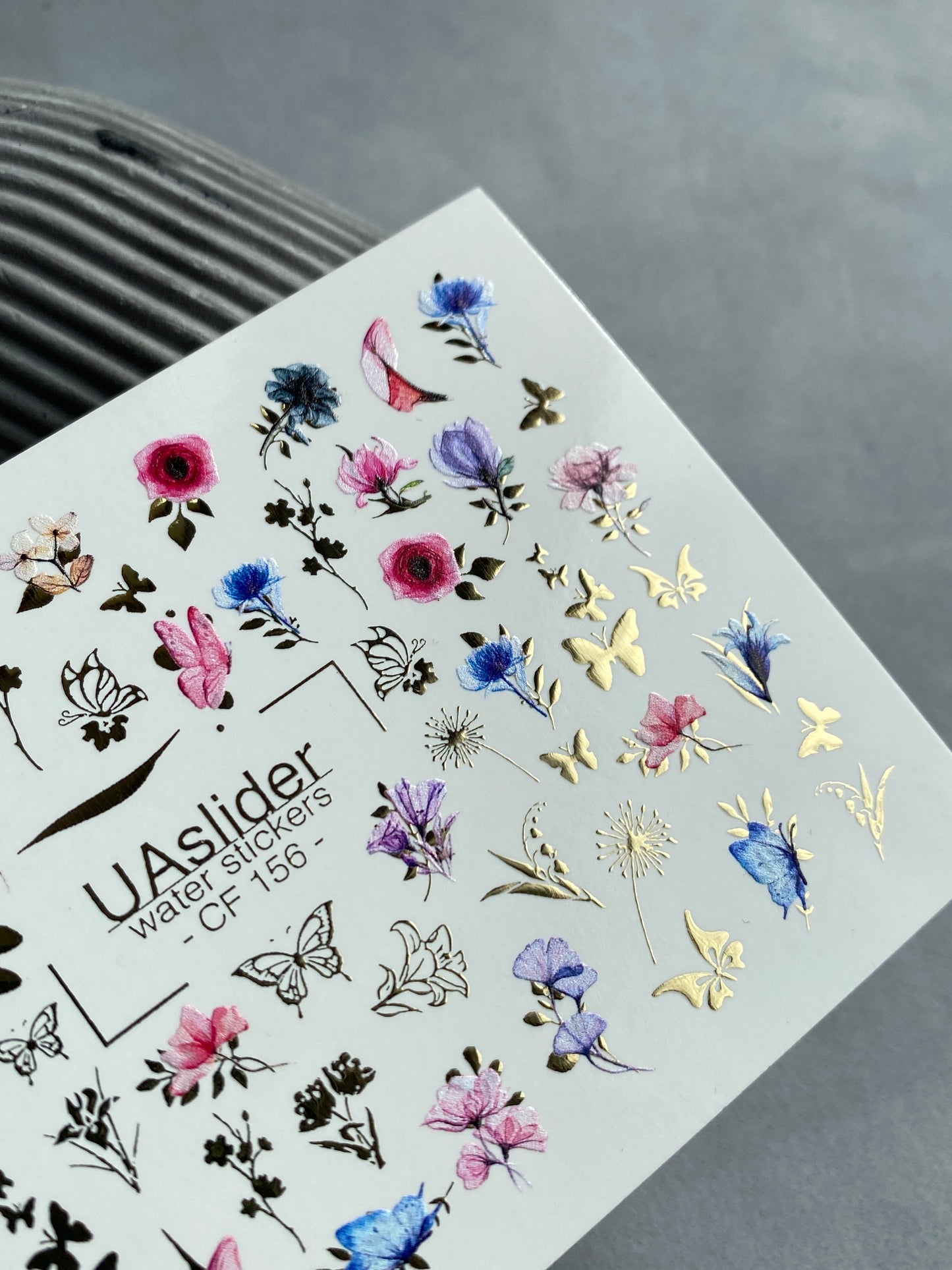 Nail Water Decal CF-156