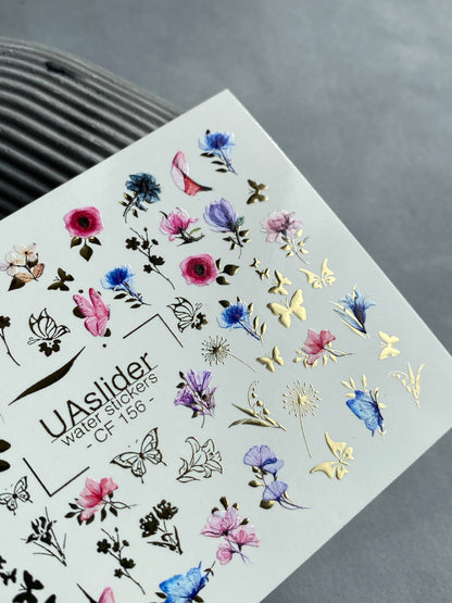 Nail Water Decal CF-156