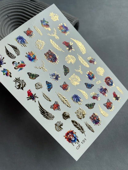 Nail Water Decal CF-151
