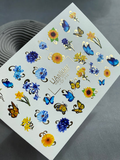 Nail Water Decal CF-214