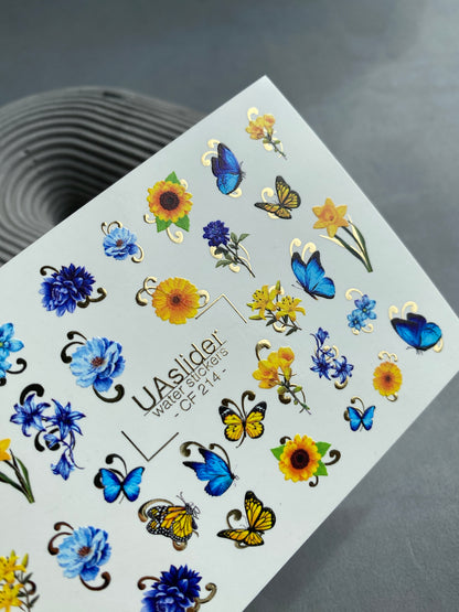 Nail Water Decal CF-214