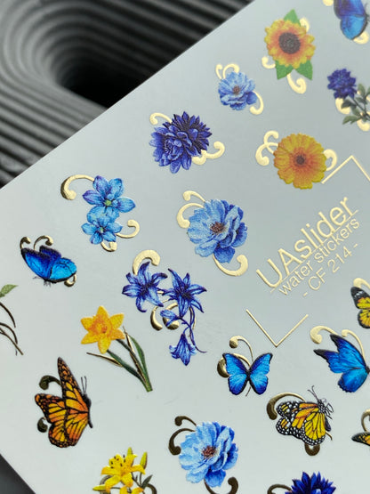 Nail Water Decal CF-214