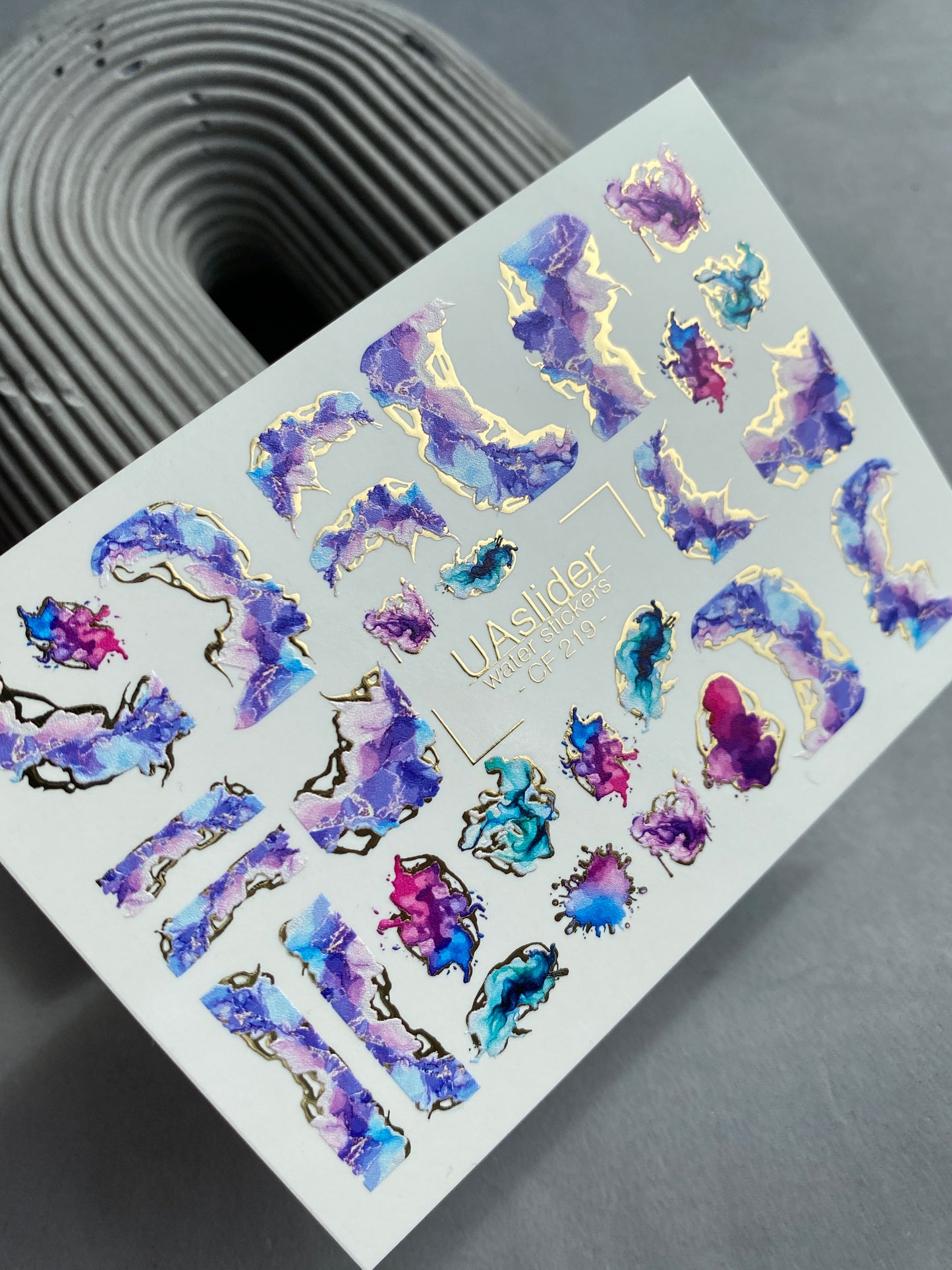 Nail Water Decal CF-219