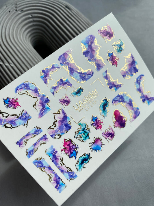 Nail Water Decal CF-219