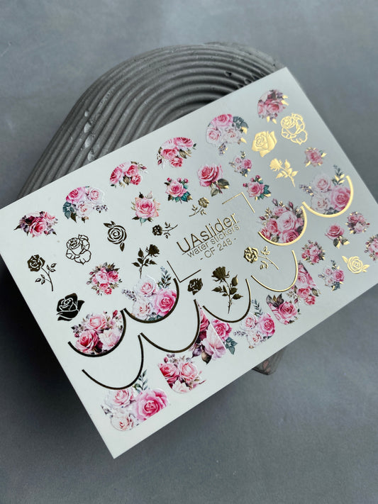 Nail Water Decal CF-248