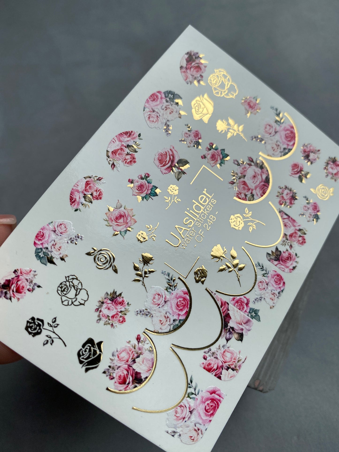 Nail Water Decal CF-248