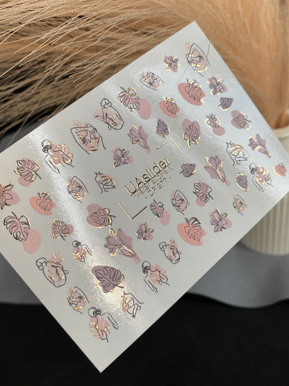 Nail Water Decal CF-277