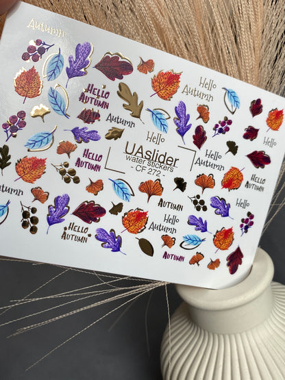 Nail Water Decal CF-272
