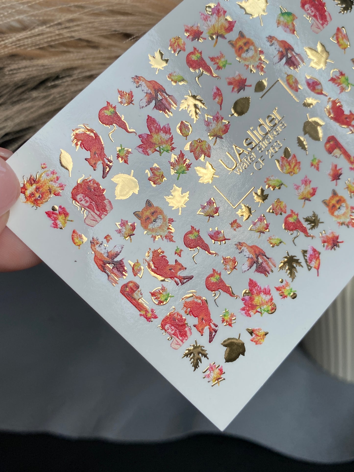 Nail Water Decal CF-263