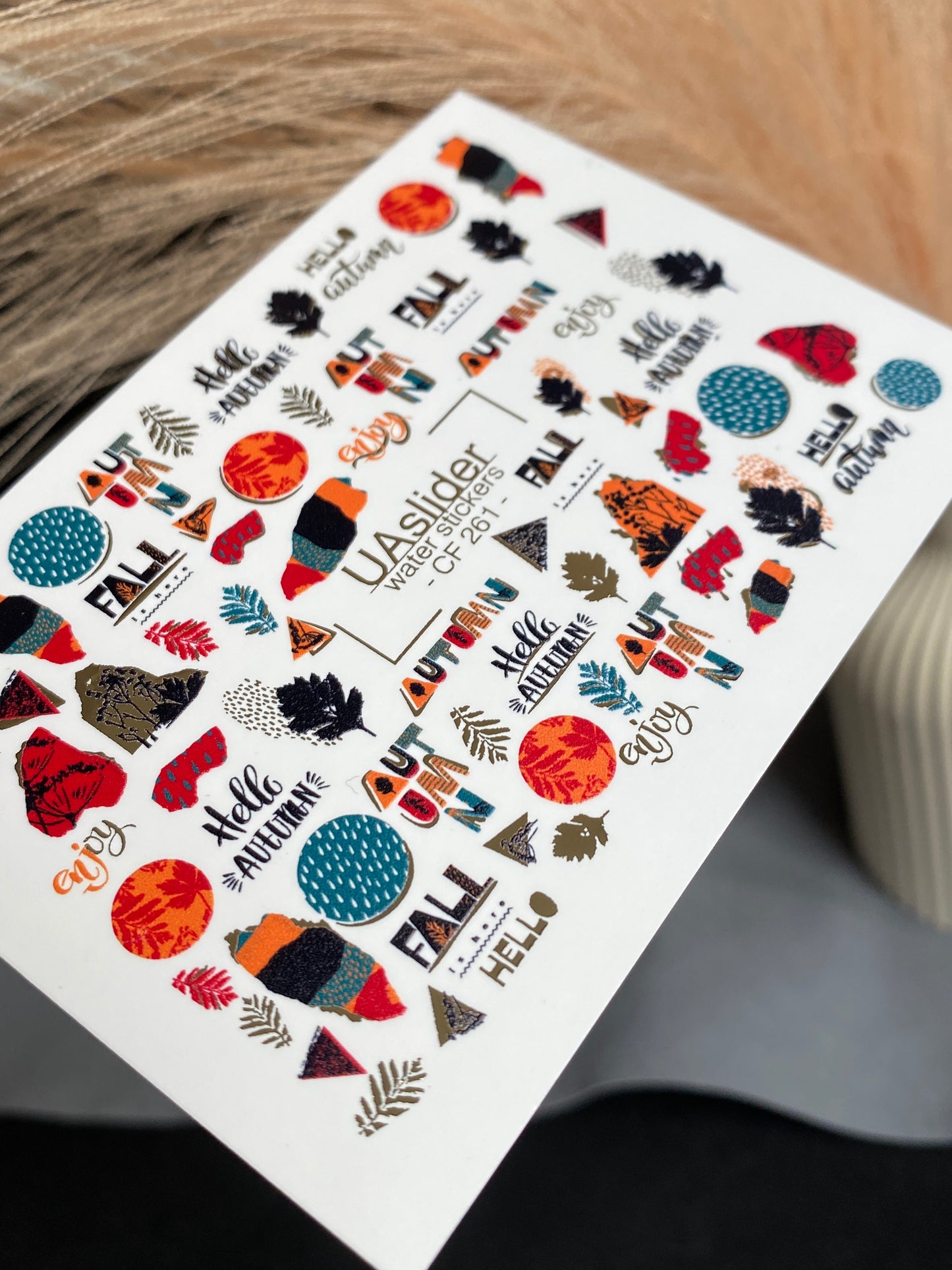 Nail Water Decal CF-261